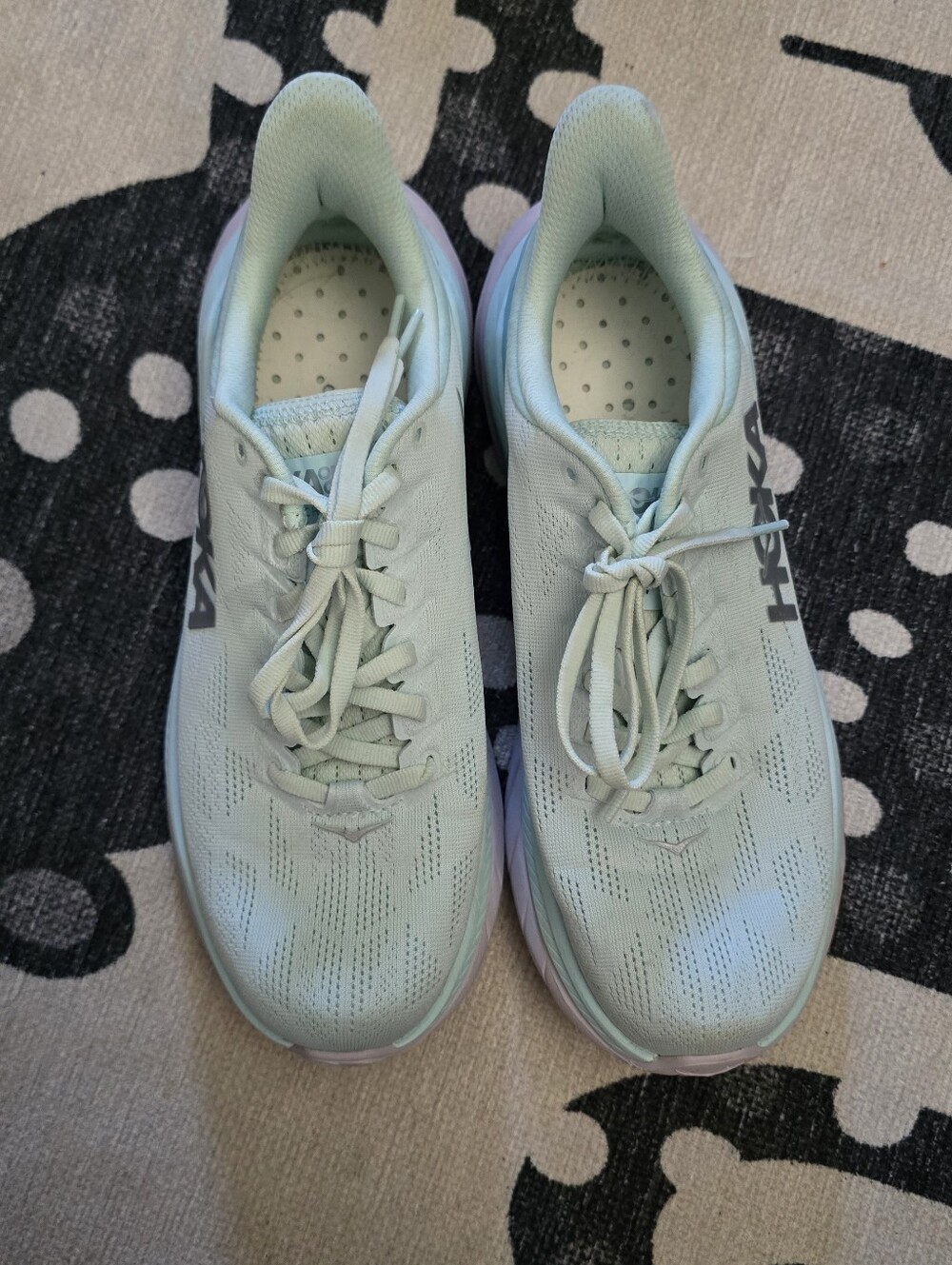 Hoka One One Mach 4 Running Shoes Blue Glass/Coastal Shade